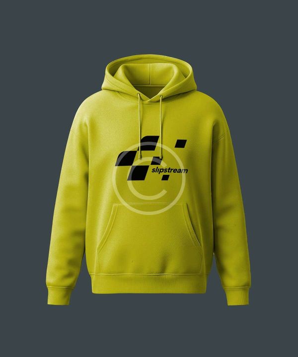 Lime racing hoodie